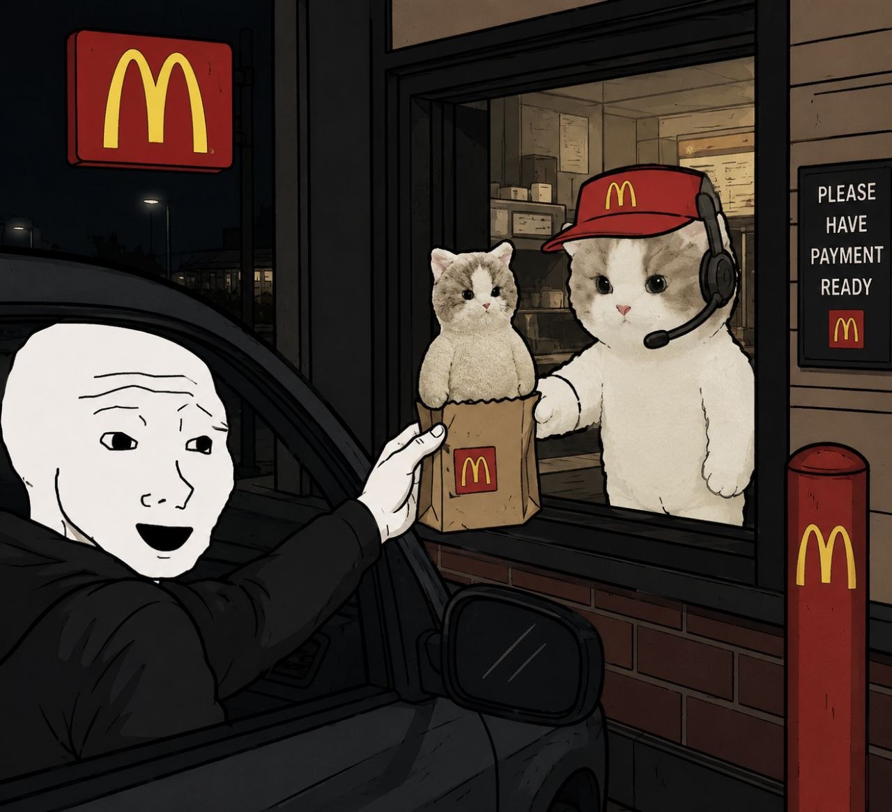 MIU McDonald's Wojak